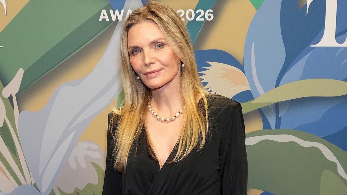 Michelle Pfeiffer at the Fragrance Foundation Gala in New York in June 2026.