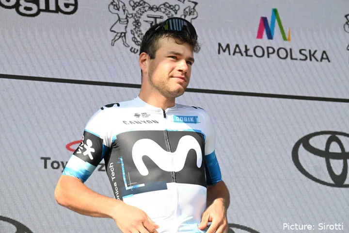Lorenzo Milesi at the 2025 Tour de Pologne