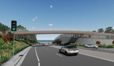 Mount Ousley shared path construction begins