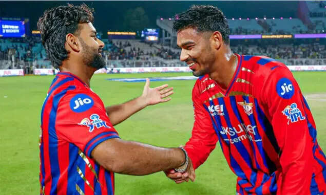 Mukul Choudhary and Rishabh Pant (Image credit: LSG)