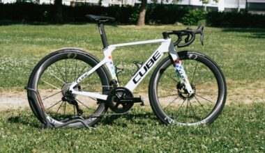 TotalEnergies showed us a prototype Cube aero bike, didn't tell us a thing about it, and then took it away again - It's cool, though