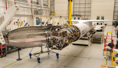 LINK attached to the front of the Pegasus XL