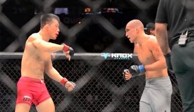 Road to UFC season 4 lightweight runner-up Kim Sang-wook will compete with Grappling European Championship gold medalist Kirill Horovets in mixed martial arts welterweight through AFC 41 at a special cage at the five-star Hotel The Grand Hojam in Ho Chi Minh City, Vietnam, in June 2026. 사진=Cocky Buffalo