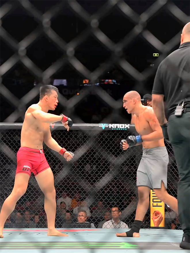 Road to UFC season 4 lightweight runner-up Kim Sang-wook will compete with Grappling European Championship gold medalist Kirill Horovets in mixed martial arts welterweight through AFC 41 at a special cage at the five-star Hotel The Grand Hojam in Ho Chi Minh City, Vietnam, in June 2026. 사진=Cocky Buffalo