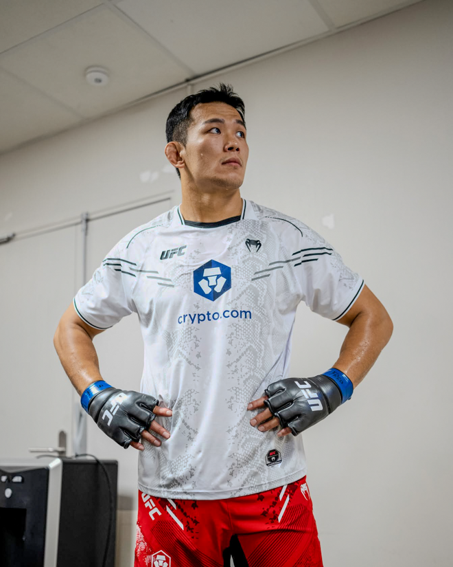 Jung Down is preparing for a UFC Fight Night 243 light heavyweight fight at Accor Arena in Paris, France, in September 2024. Photo = TKO