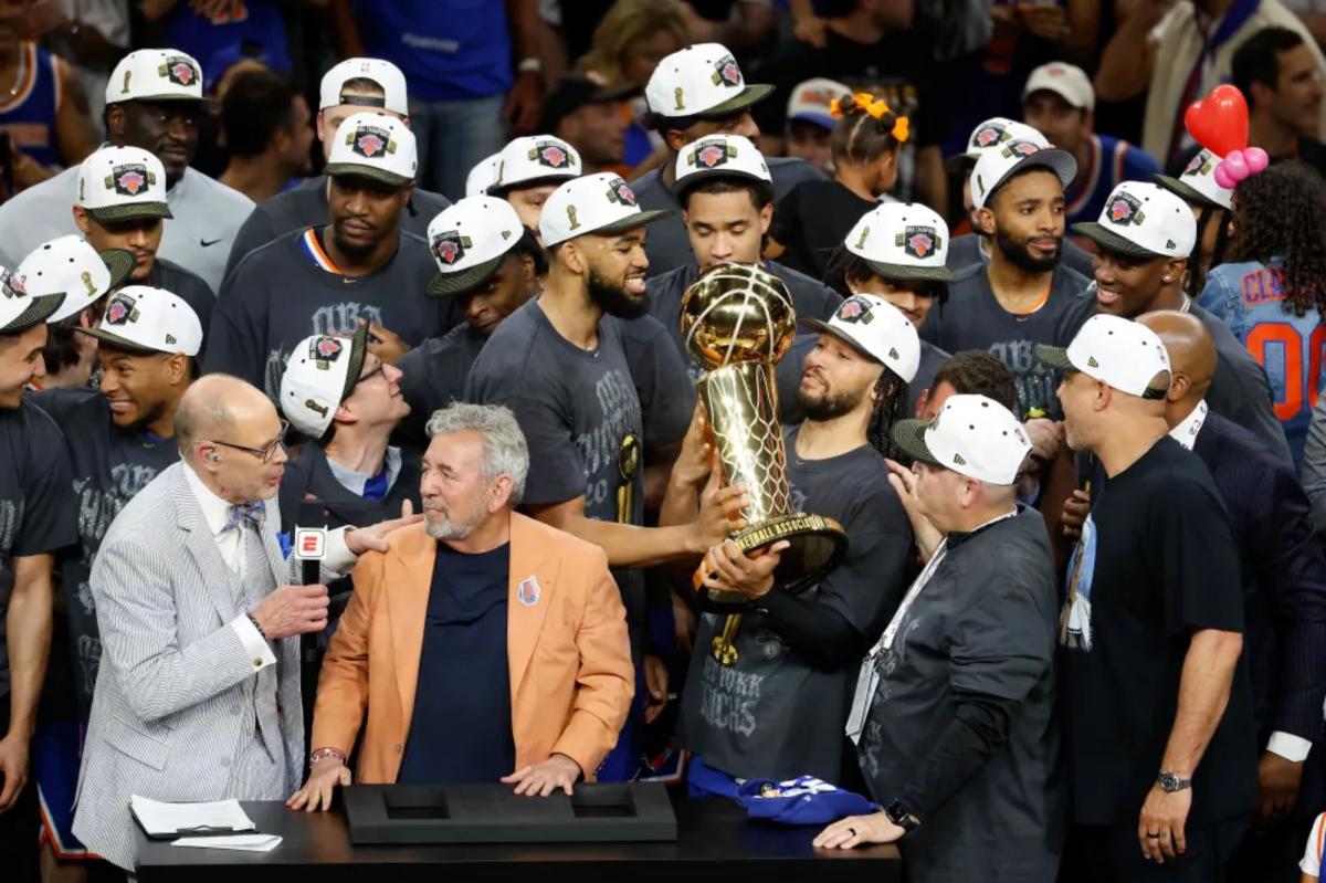 Knicks really — finally — are back on top of basketball after 53 years