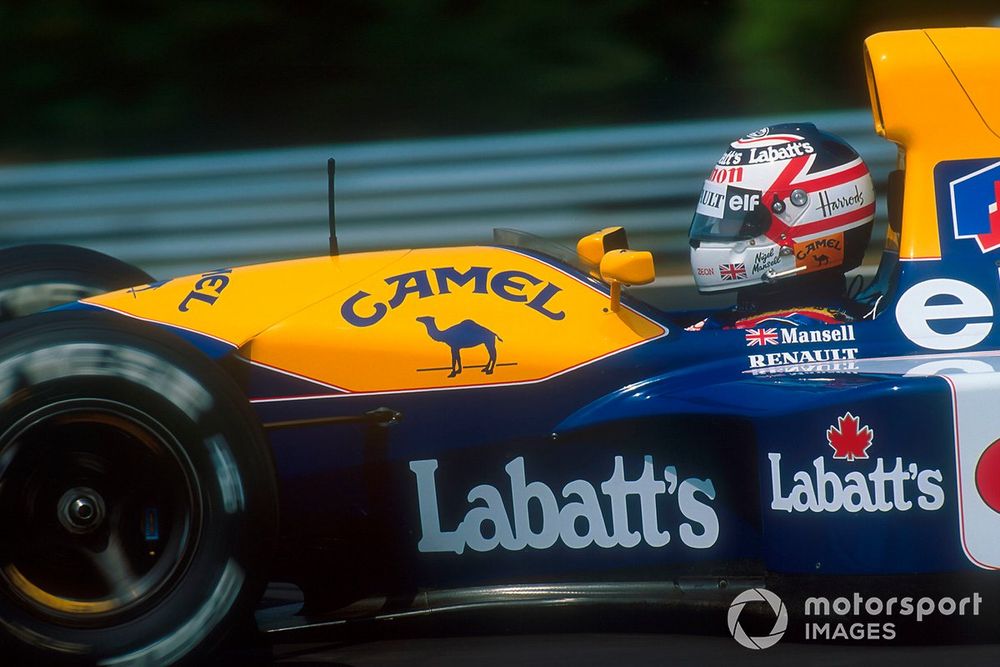 Nigel Mansell, Williams FW14B Renault