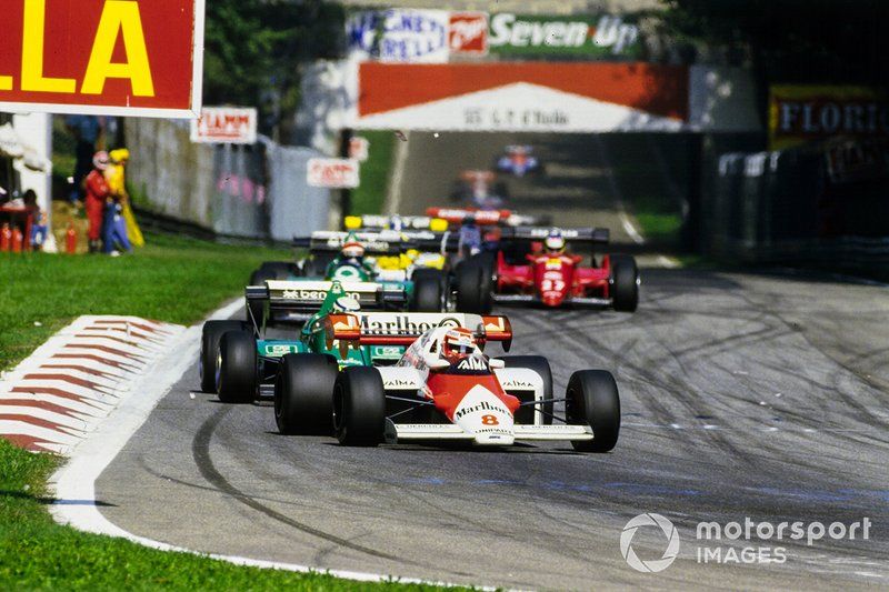 Lauda took the 1984 title by half a point from Prost