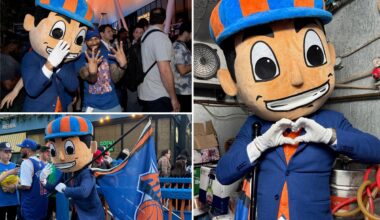 Nico Knickerbocker brings joy to fans in bid to be offical mascot