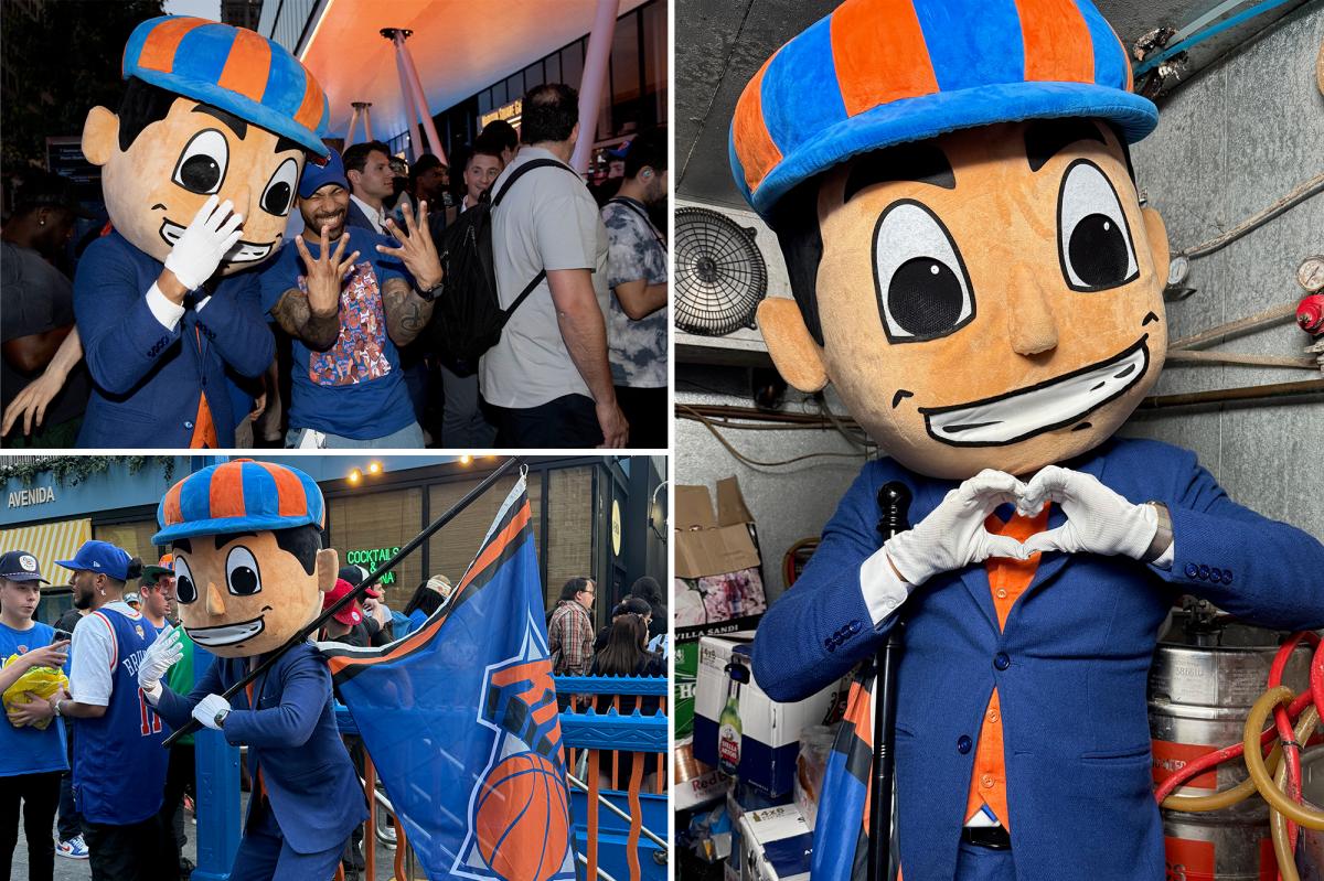 Nico Knickerbocker brings joy to fans in bid to be offical mascot