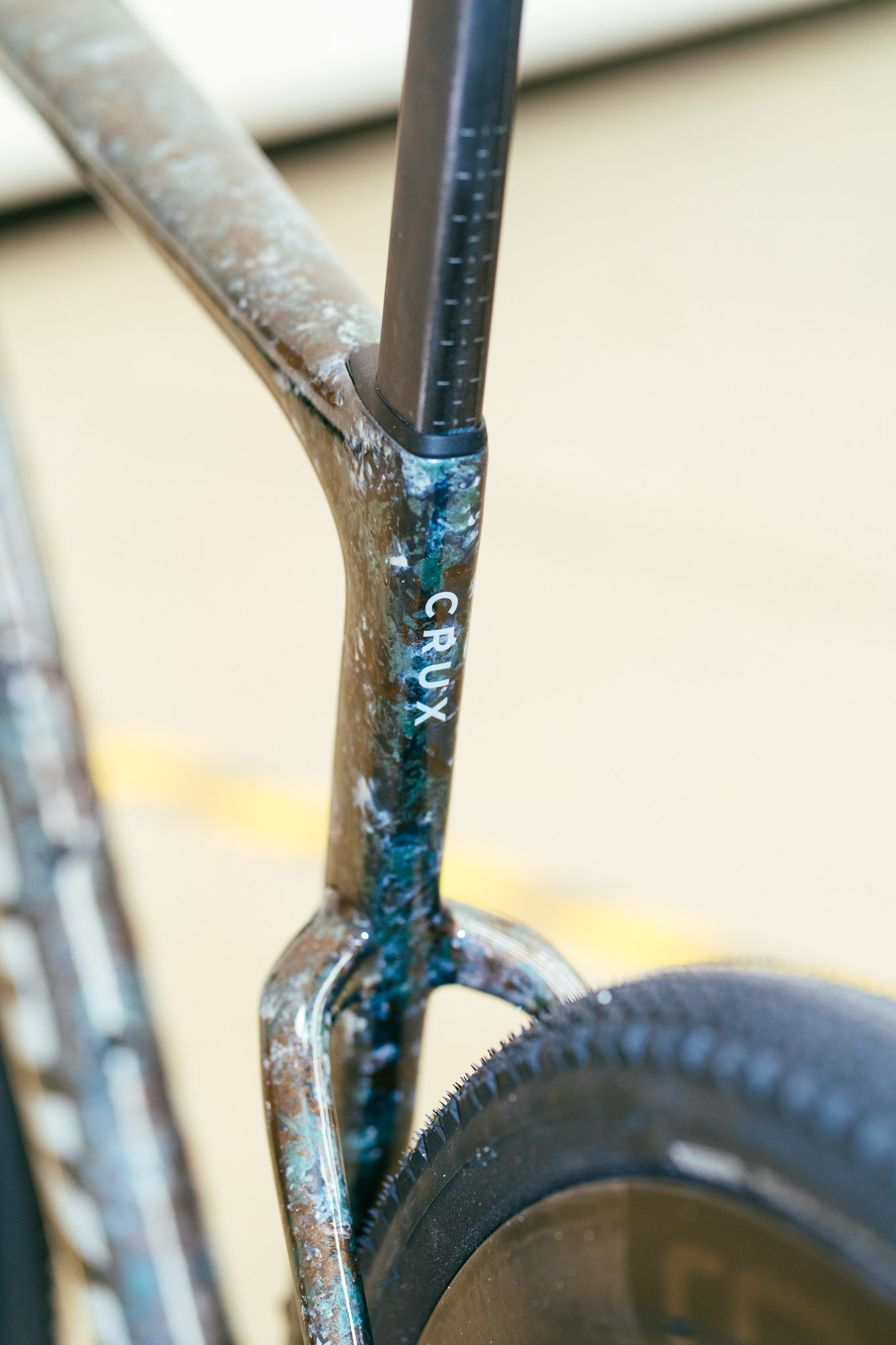 Specialized S-Works Crux tested in the wind tunnel