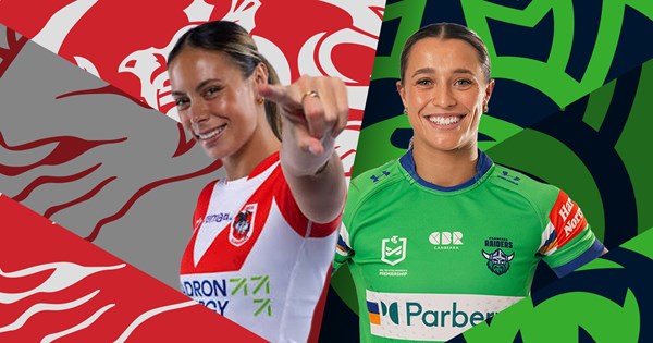 NRLW 2026, St George Illawarra Dragons, Canberra Raiders, round 1, match preview, team lists, injuries, updates