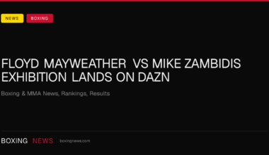 Floyd Mayweather vs Mike Zambidis exhibition lands on DAZN