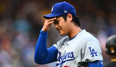 Dodgers’ Shohei Ohtani Exits Early Against Pirates Due to Left Knee Inflammation