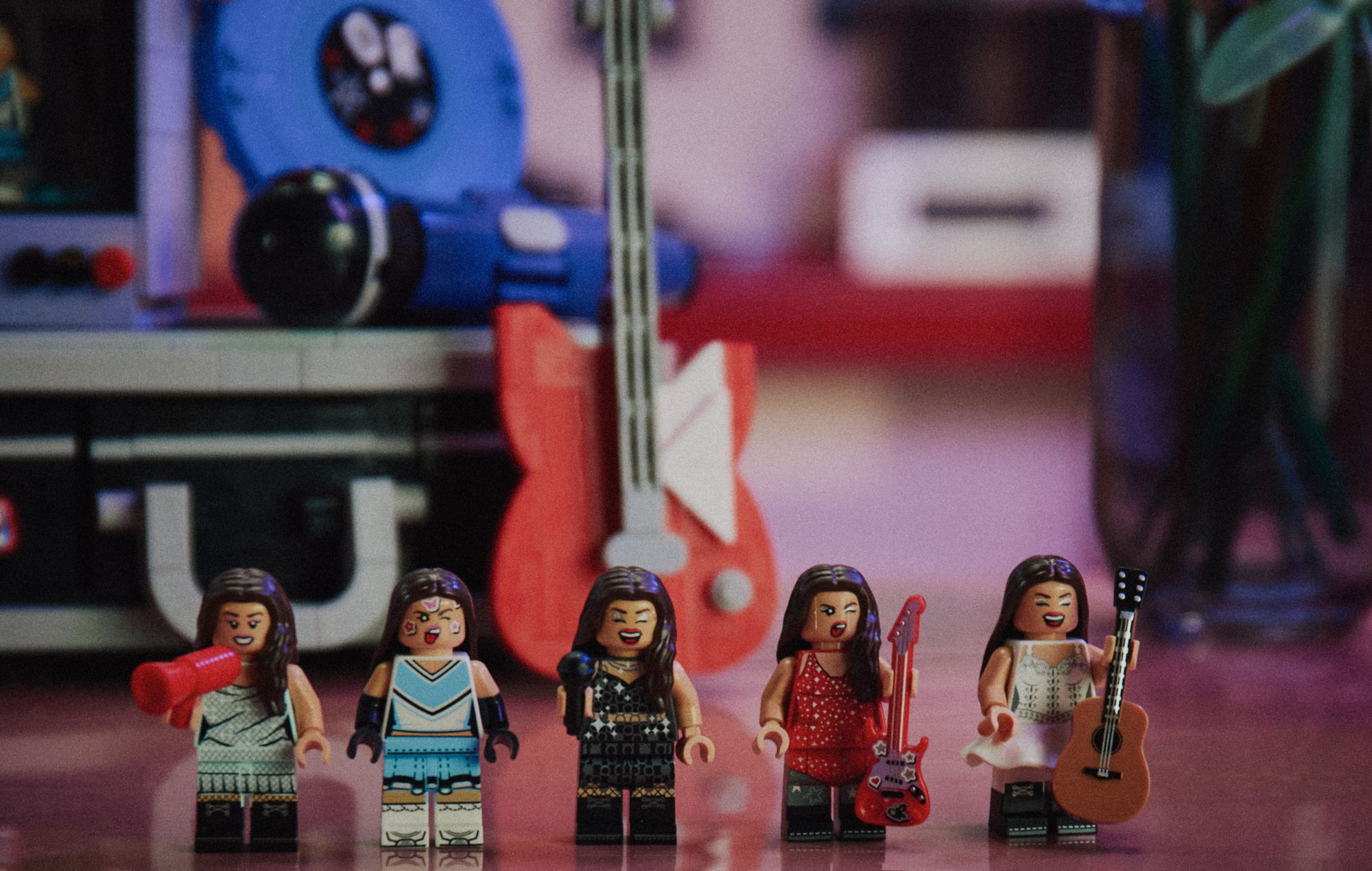 Olivia Rodrigo LEGO collection. Credit: the LEGO Group, Olivia Rodrigo x LEGO® Editions).