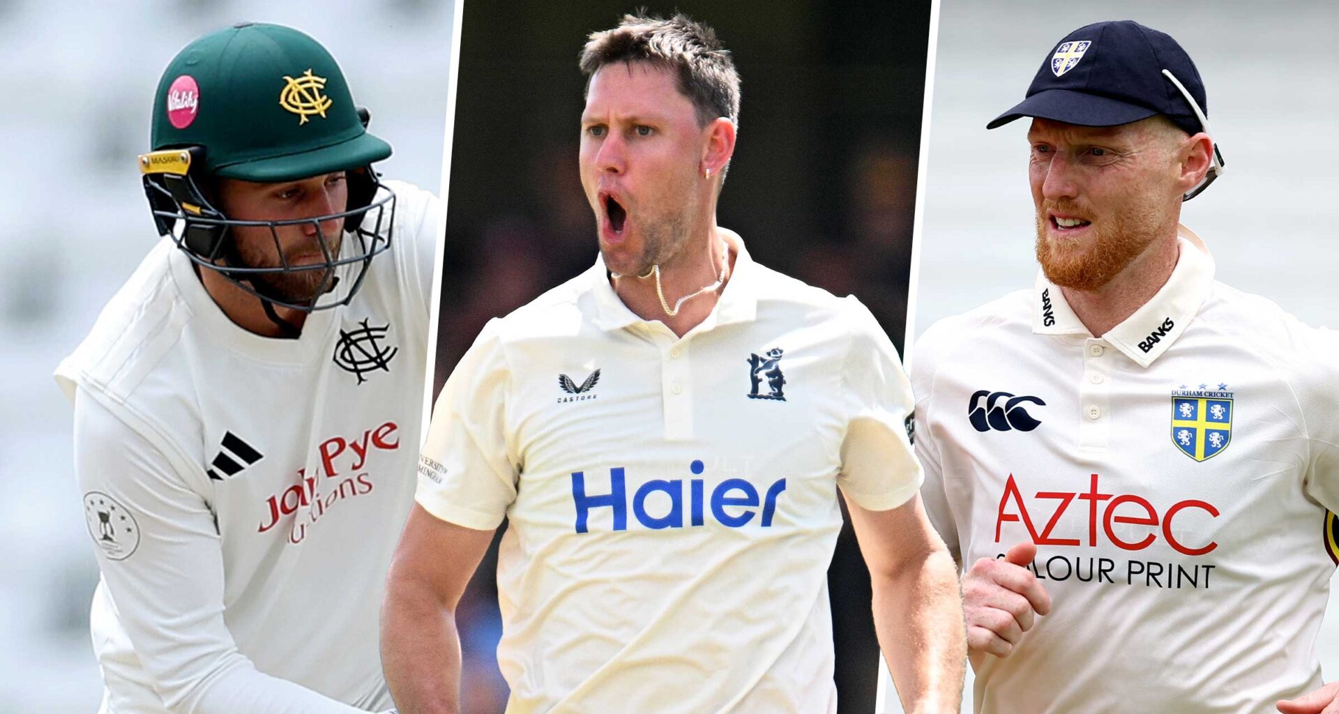 Stokes, Aussie allrounders shine in English county title drive