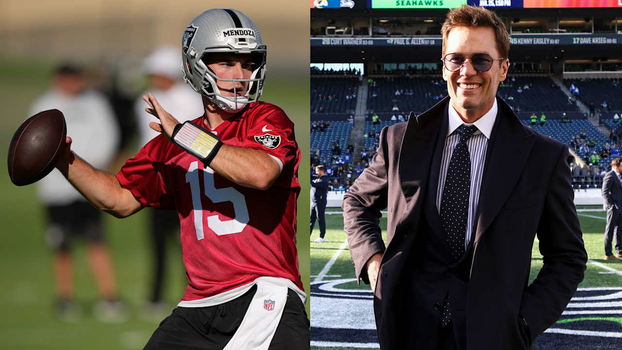 Raiders rookie QB Fernando Mendoza leaning on Tom Brady as he acclimates to NFL