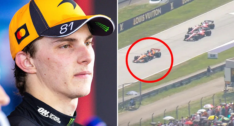 Oscar Piastri in action during the Austrian Grand Prix.