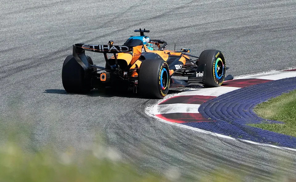 Oscar Piastri during the Austrian Grand Prix.