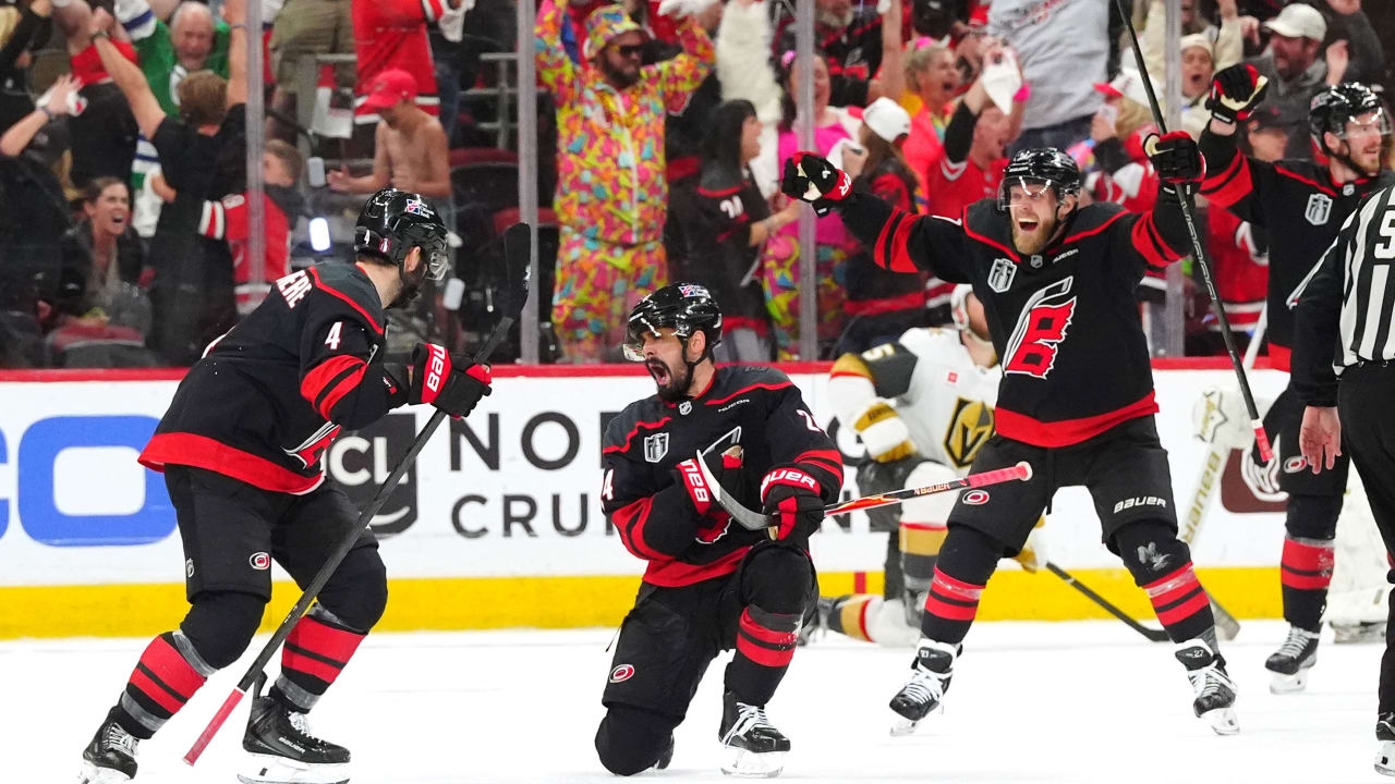 Jarvis scores in OT, Hurricanes top Golden Knights in Game 2 to even Cup Final