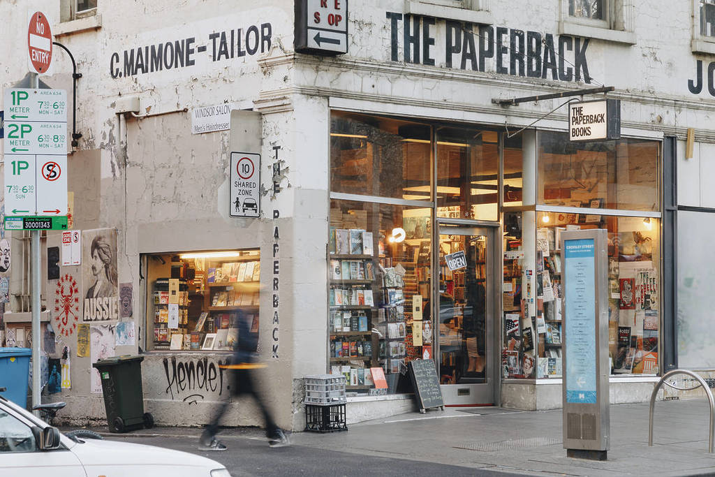 The Paperback Bookshop from the outside