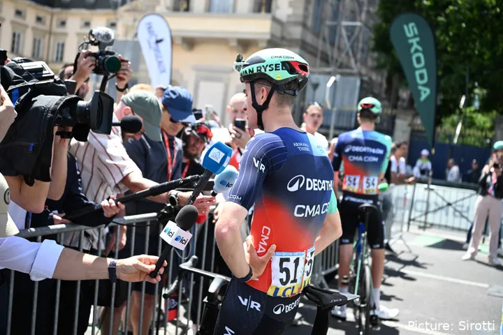 Paul Seixas at the 2026 Tour Auvergne-Rhône-Alpes