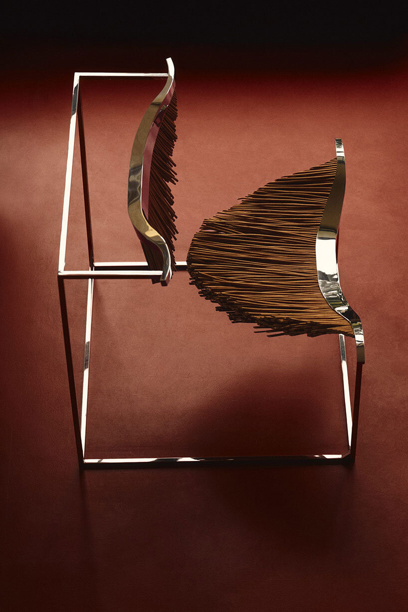 in paweł grunert's world, chairs grow like vines and wicker runs free - 12