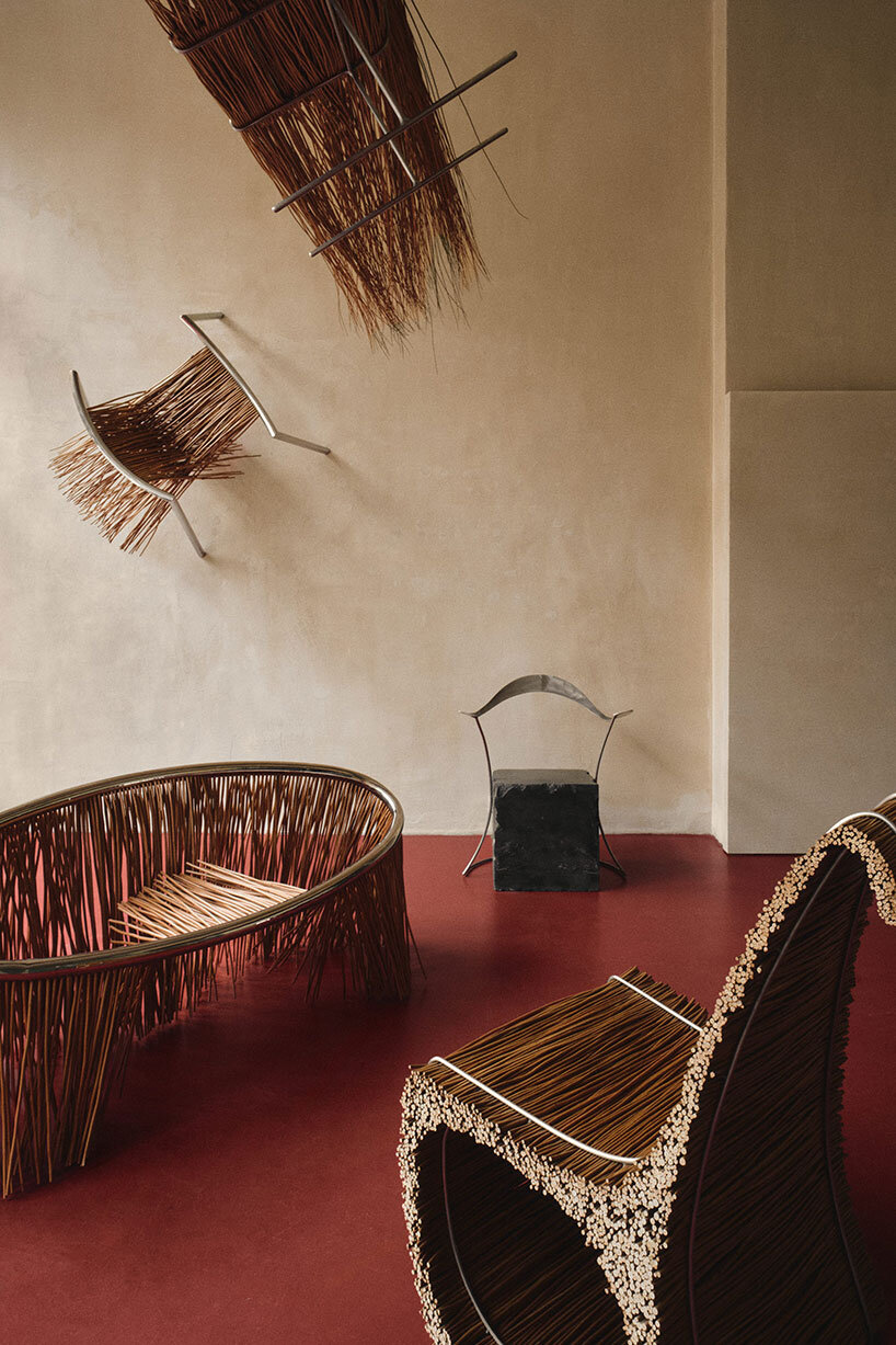 in paweł grunert's world, chairs grow like vines and wicker runs free - 4