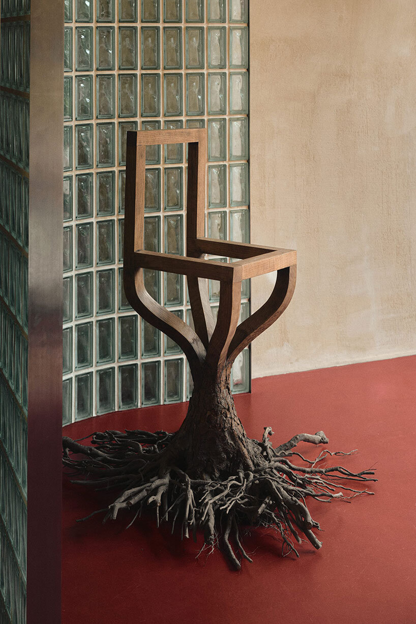 in paweł grunert's world, chairs grow like vines and wicker runs free - 6