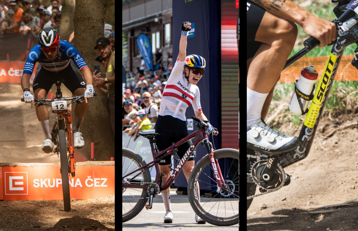 We had never seen so many prototypes and new bikes together at the XCO World Cup