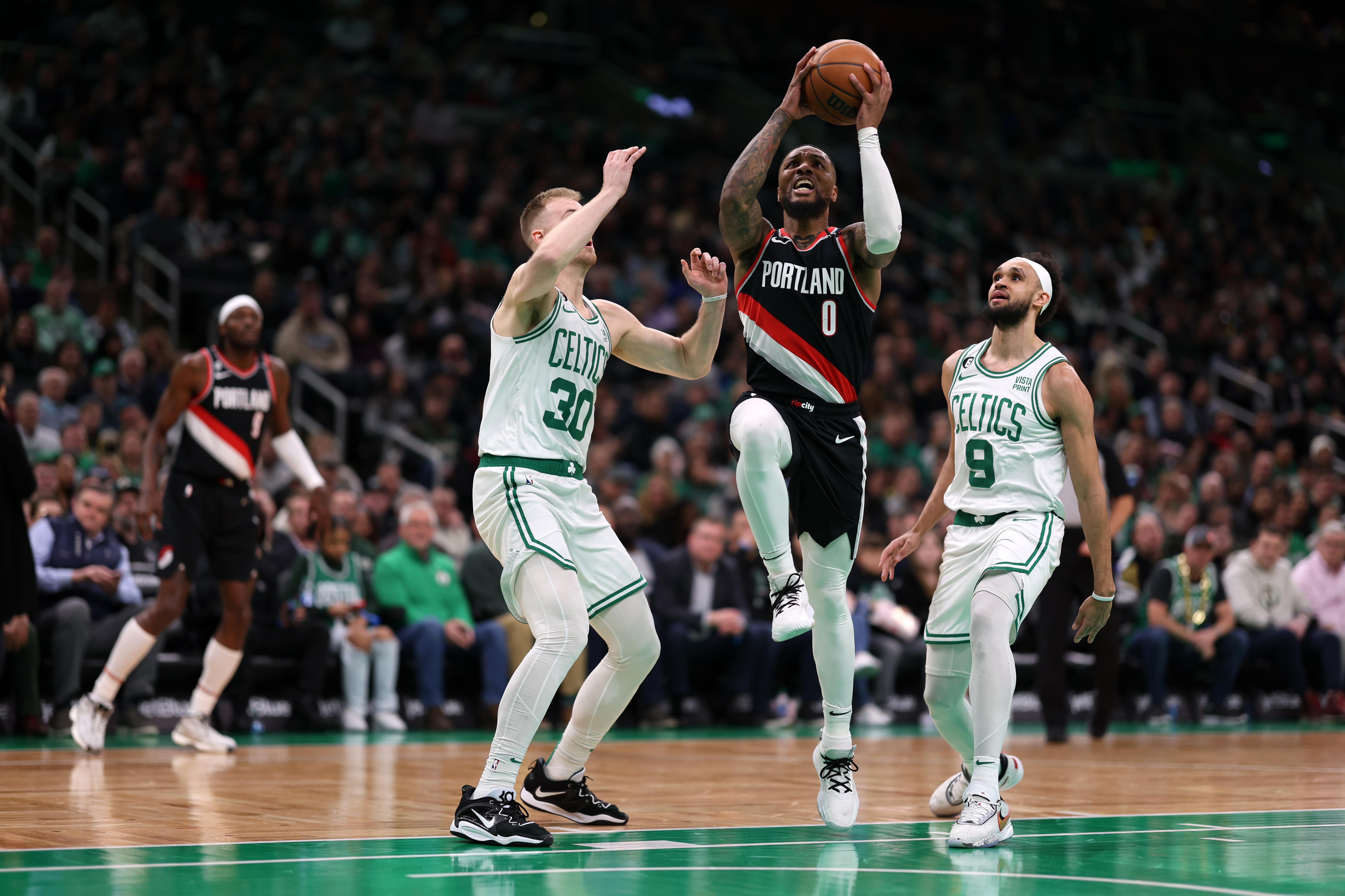 Portland Trail Blazers v Boston Celtics