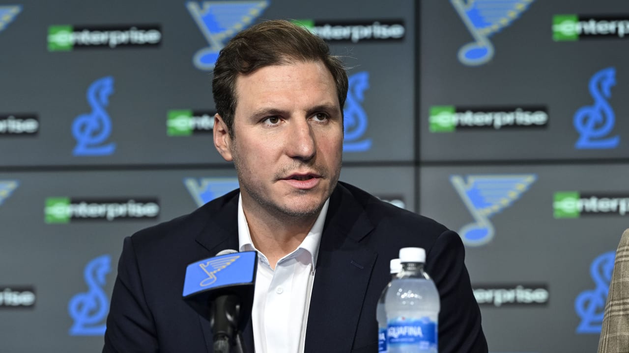 Steen takes over as Blues GM on eve of NHL free agency 