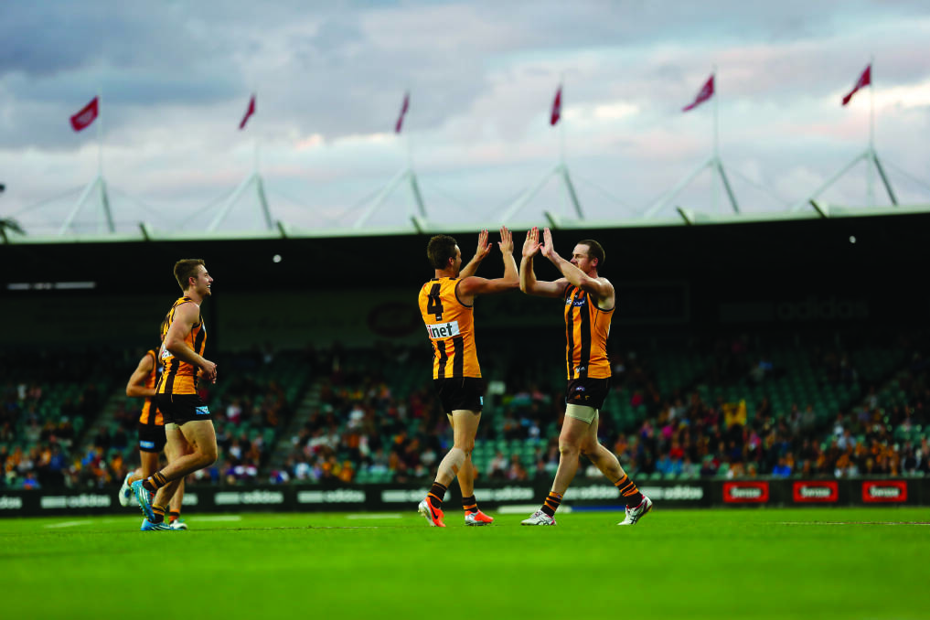 When Tasmania wanted an AFL team, the Hawks answered the call. Picture supplied