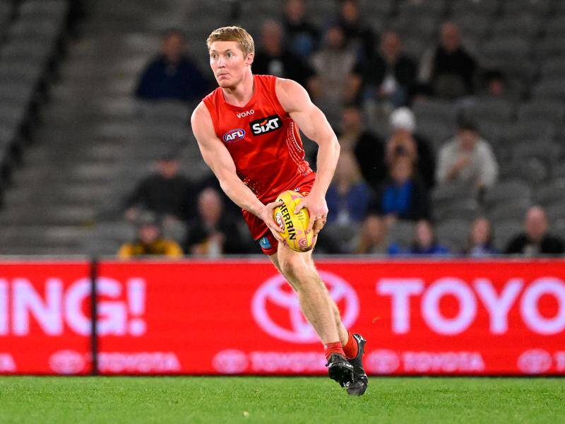 Gold Coast's Matt Rowell is not taking the Brisbane Lions lightly ahead of Saturday's AFL clash. Photo: Adam Trafford/AAP PHOTOS