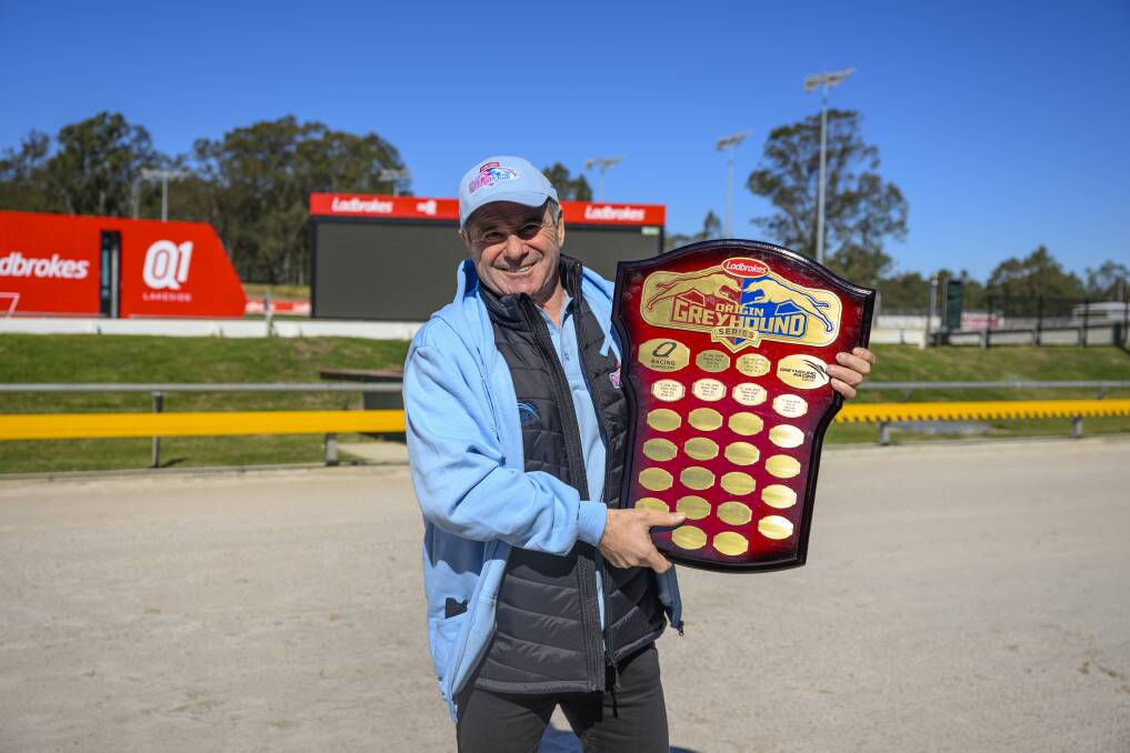 NSW Origin legend Benny Elias who will lead the NSW team in this years Ladbrokes Origin Greyhound Series. Picture: Box 1 Photography