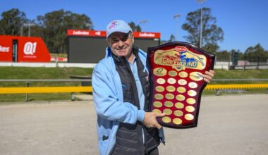 NSW Origin legend Benny Elias who will lead the NSW team in this years Ladbrokes Origin Greyhound Series. Picture: Box 1 Photography