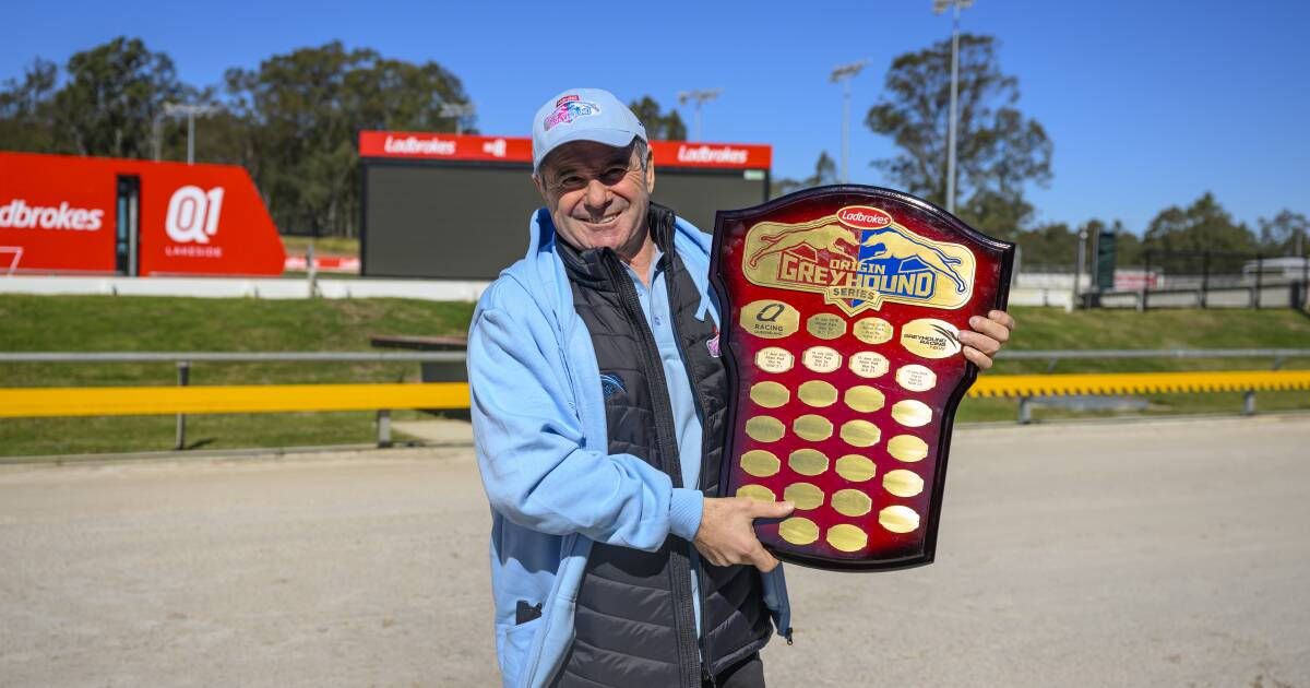 NSW Origin legend Benny Elias who will lead the NSW team in this years Ladbrokes Origin Greyhound Series. Picture: Box 1 Photography