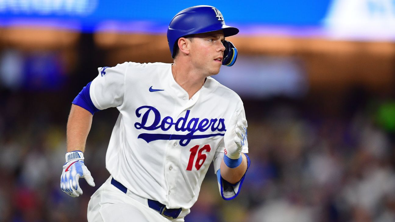 Dodgers' catcher Will Smith on injured list with neck inflammation