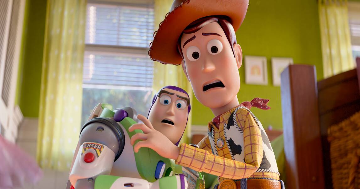 The toys face a new foe: technology. Picture Pixar