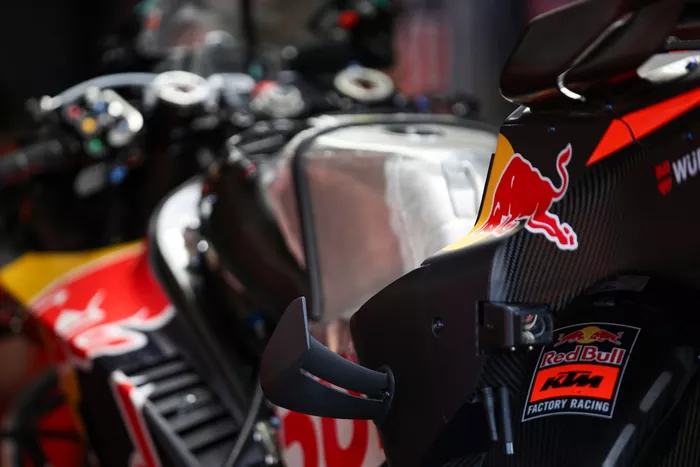 Red Bull KTM Factory Bike rear wing