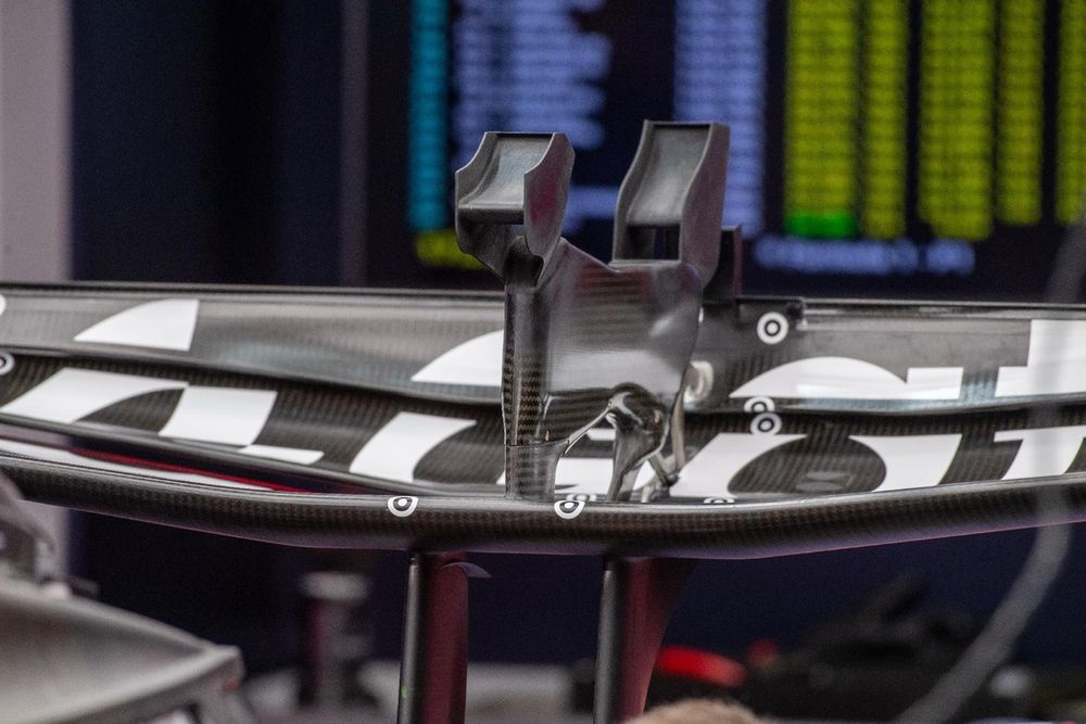 Red Bull Racing rear wing detail