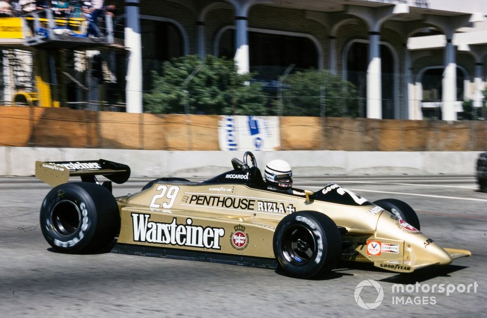 Patrese's longevity in F1 puts him high up on this list
