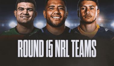NRL Team Lists Round 15 2026: Origin stars missing as clubs reshuffle squads