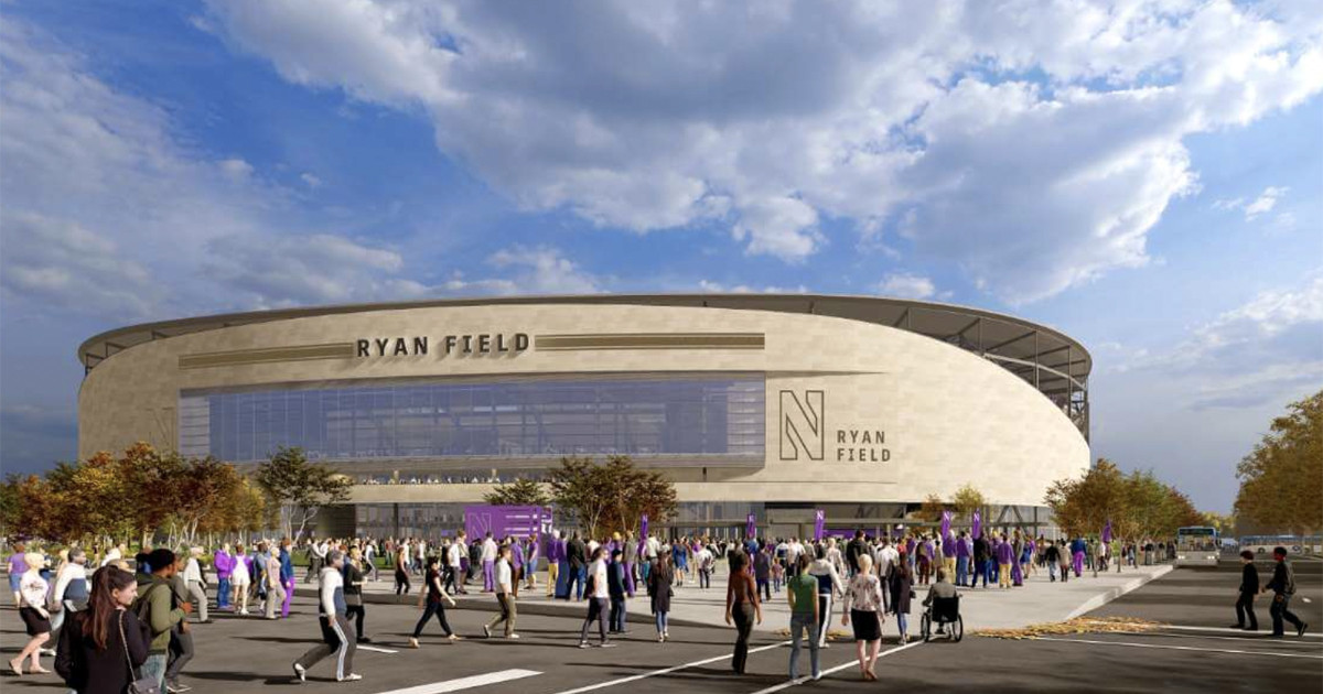 Local high school football rivalry comes to Ryan Field