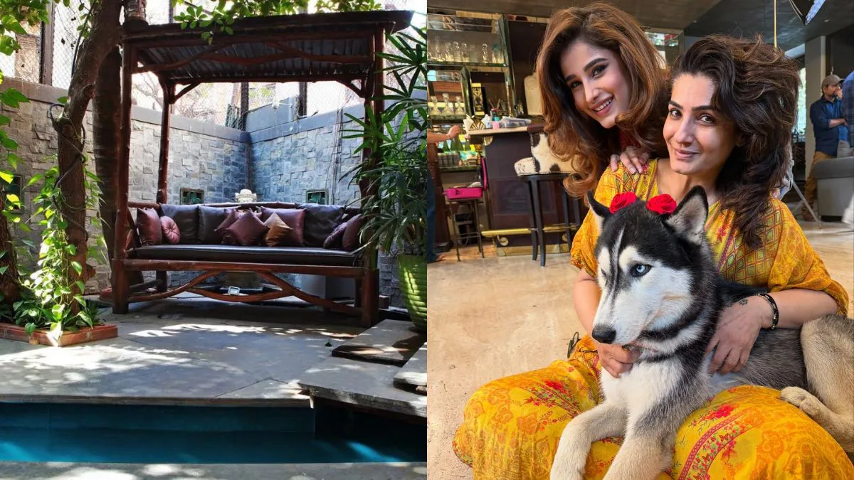 Raveena Tandons Mumbai home is named Neelaya, a Sanskrit word that means shelter. Photo: Raveena Tandon/ Instagram Raveena Tandons Mumbai home is named Neelaya, a Sanskrit word that means shelter. Photo: Raveena Tandon/ Instagram