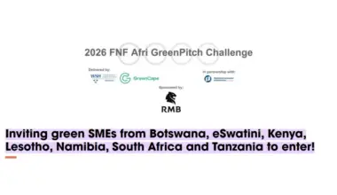 Call For Applications: FNF Afri GreenPitch Challenge 2026 for African
