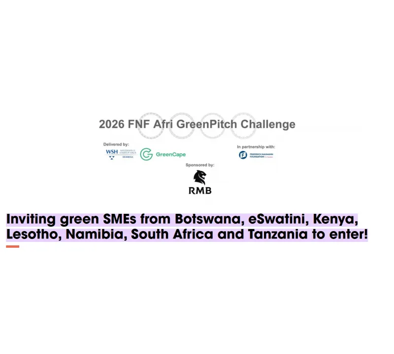 Call For Applications: FNF Afri GreenPitch Challenge 2026 for African