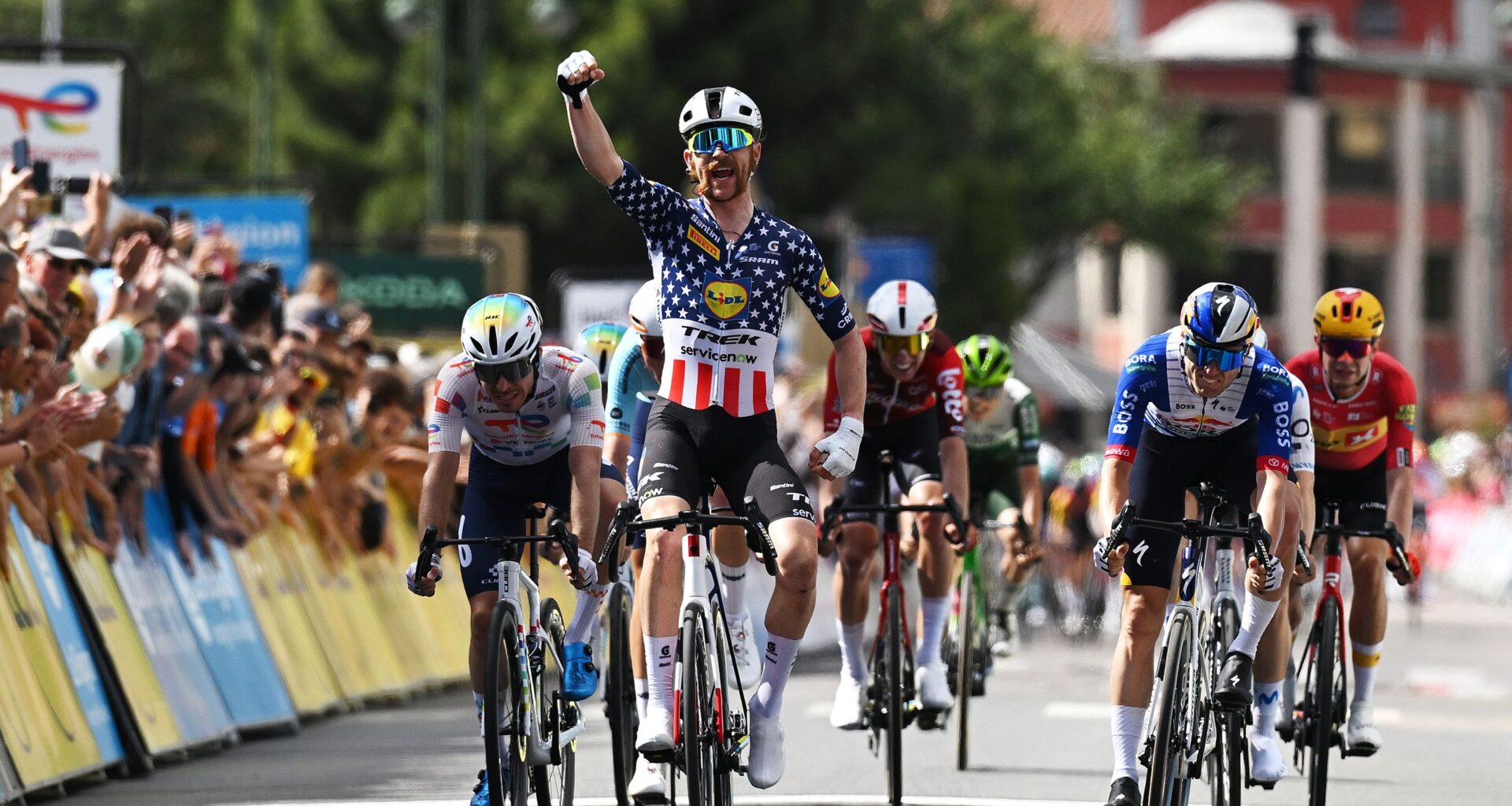 As it happened: Sprint teams fail to bring back breakaway after thrilling chase on Tour Auvergne-Rhône-Alpes stage 4