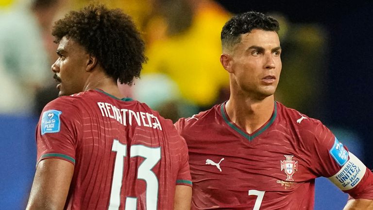 Cristiano Ronaldo could not help Portugal to the victory they needed to top Group K