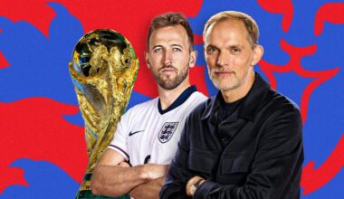 England's route to the final